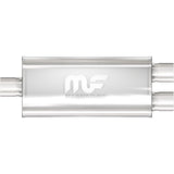 MagnaFlow Exhaust Products Straight-Through Performance Muffler; 2.25in. Center/Dual;  5x14x8 Body - 12138