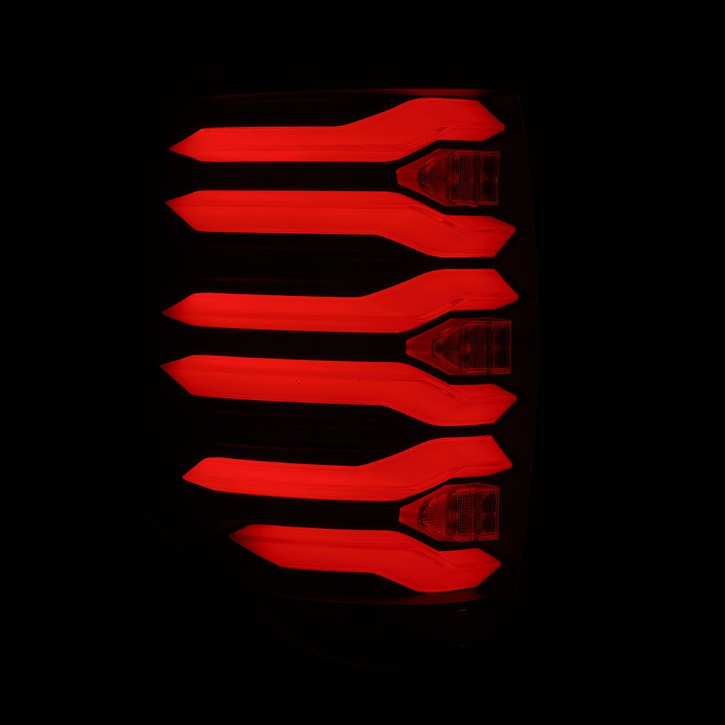 09-14 Ford F150 LUXX-Series LED Tail Lights Black