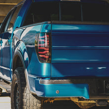 Load image into Gallery viewer, 09-14 Ford F150 LUXX-Series LED Tail Lights Black-Red