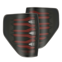 Load image into Gallery viewer, 09-14 Ford F150 LUXX-Series LED Tail Lights Black-Red