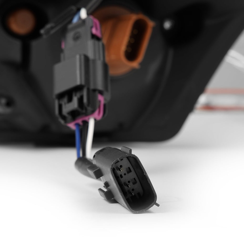 09-14 Ford F150 MKII LUXX-Series LED Projector Headlights Black