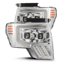 Load image into Gallery viewer, 09-14 Ford F150 MKII LUXX-Series LED Projector Headlights Chrome