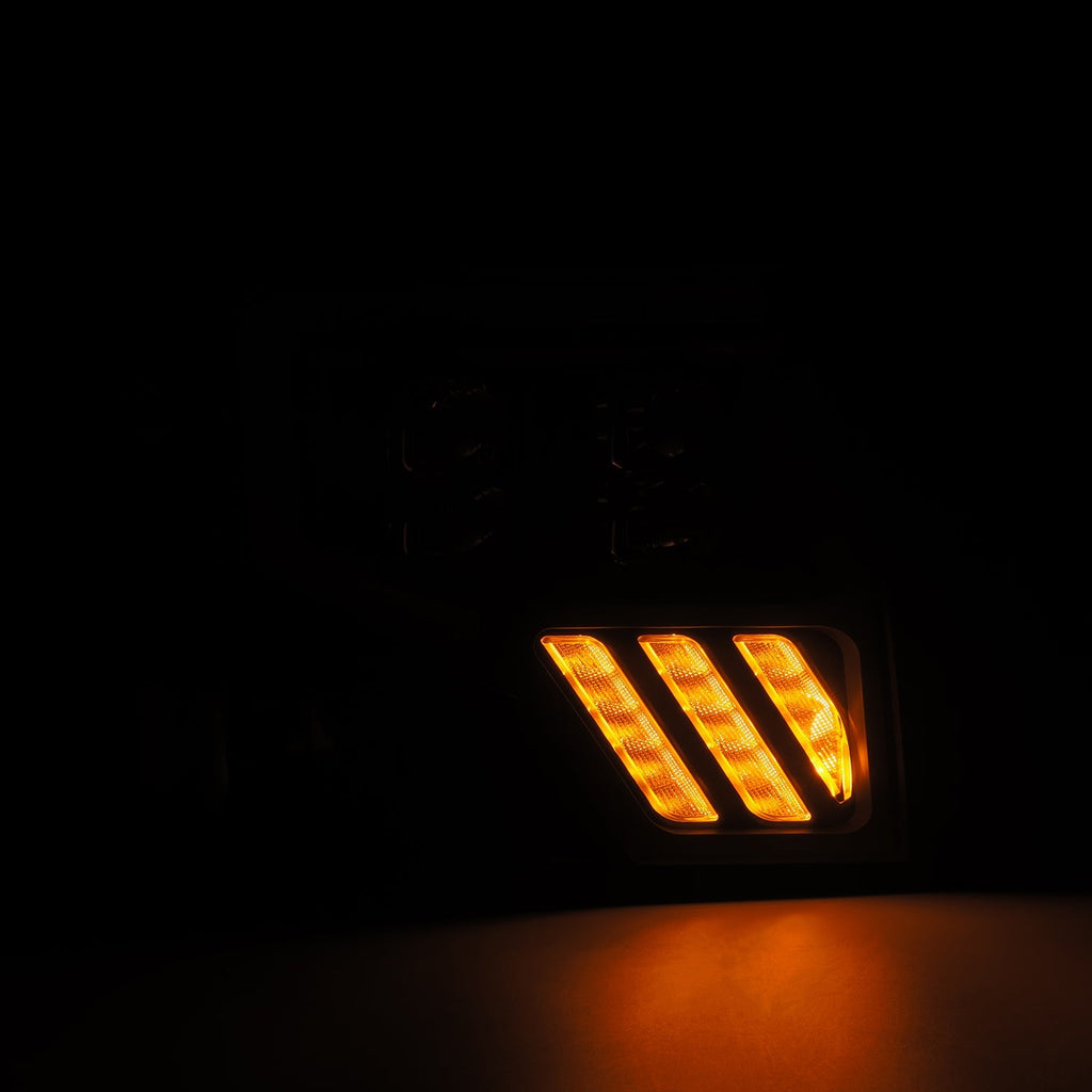 09-14 Ford F150 MKII NOVA-Series LED Projector Headlights Alpha-Black