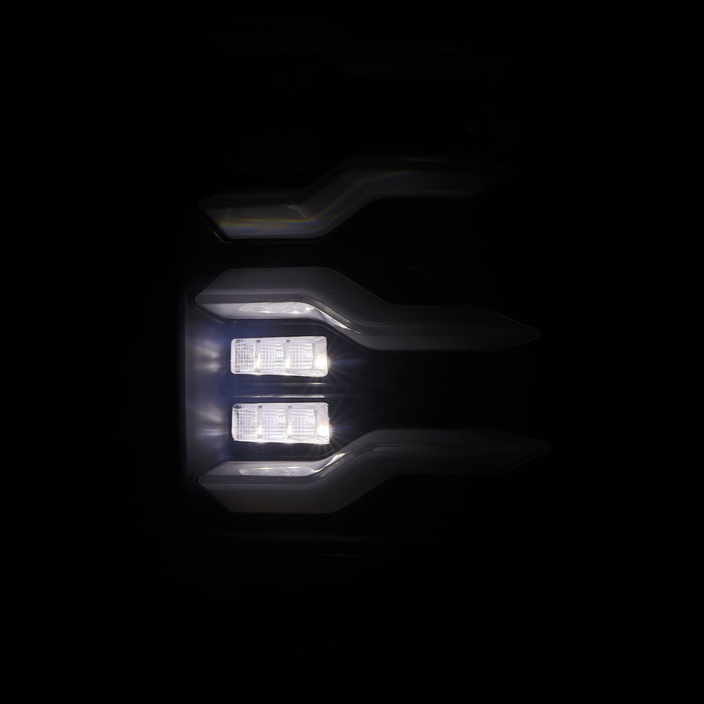 09-18 Ram Truck LUXX-Series LED Tail Lights Alpha-Black