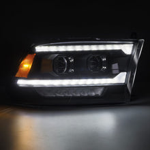 Load image into Gallery viewer, 09-18 Ram Truck (MK II 5th Gen 2500 Style) LUXX-Series LED Projector Headlights Black