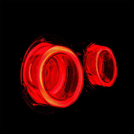 09-25 Nissan GT-R NOVA-Series Prismatic LED Tail Lights Red Clear