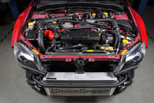 Load image into Gallery viewer, Front Mount Intercooler Kit Inc. Red Piping For Subaru 08-14 STI GrimmSpeed