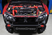 Load image into Gallery viewer, Front Mount Intercooler Kit Inc. Red Piping For Subaru 08-14 STI GrimmSpeed