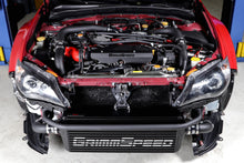 Load image into Gallery viewer, Front Mount Intercooler Kit Inc. Red Piping For Subaru 08-14 STI GrimmSpeed