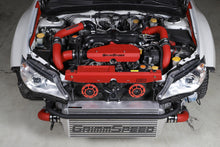 Load image into Gallery viewer, Front Mount Intercooler Kit Inc. Red Piping For Subaru 08-14 WRX GrimmSpeed