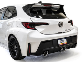 AWE Tuning 23-24 Toyota GR Corolla Track Edition Catback Exhaust - Chrome Silver Tips (3020-52472)