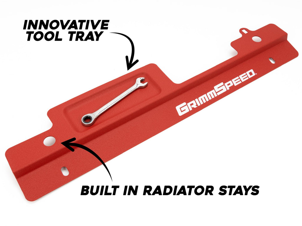 Radiator Shroud Black For Subaru 02-07 Impreza/WRX/STI GrimmSpeed