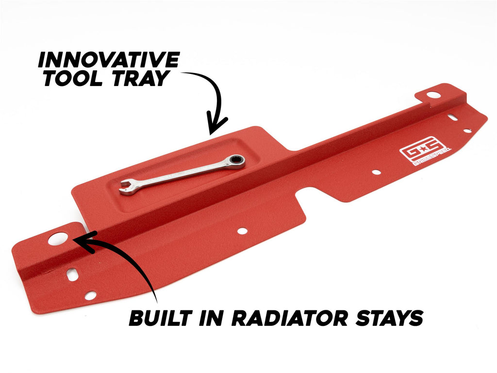 Radiator Shroud Black For Subaru 08-14 Impreza/WRX/STI GrimmSpeed