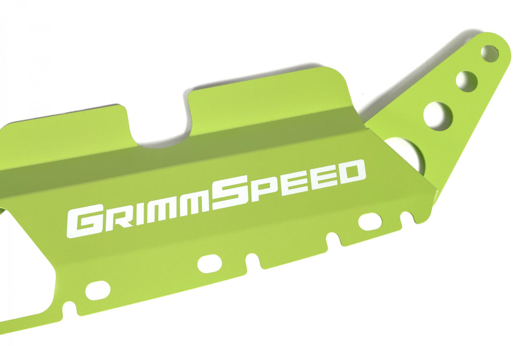 Radiator Shroud NEON Green For Subaru 15-21 WRX/STI GrimmSpeed