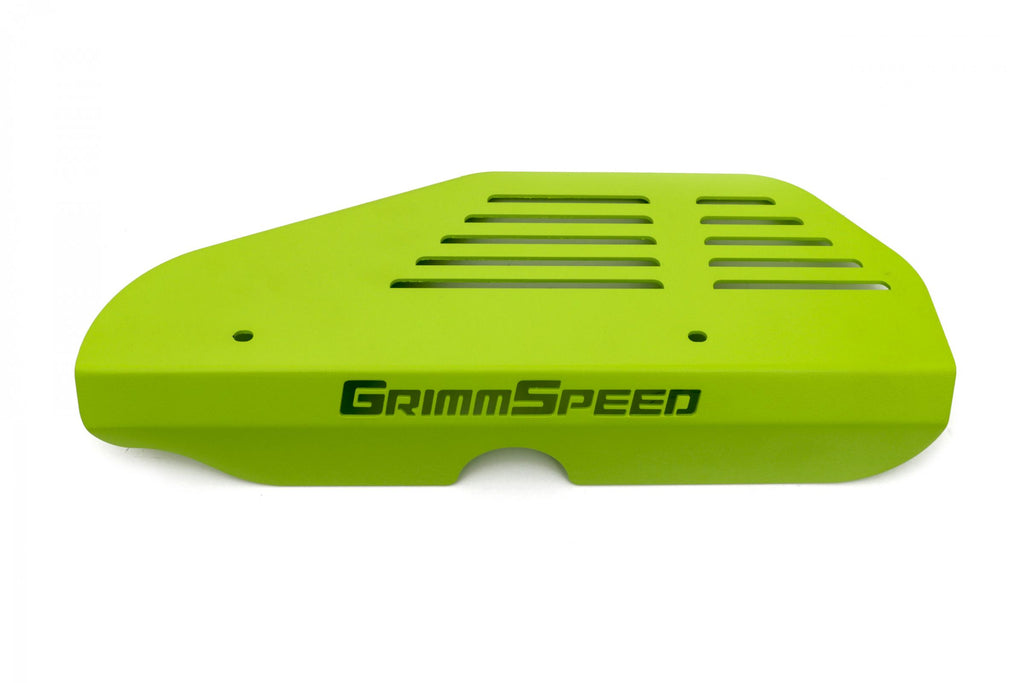 Alternator Cover NEON Green For Subaru Turbo EJ Engine GrimmSpeed