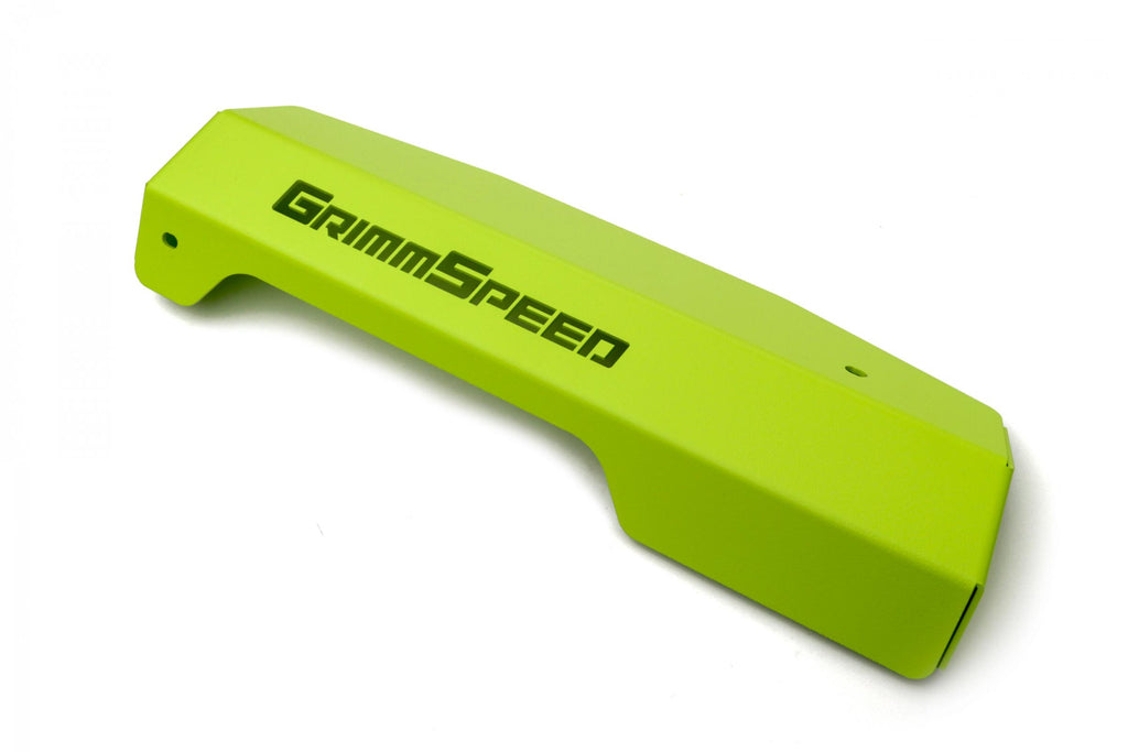 Pulley Cover NEON Green For Subaru 15-21 WRX GrimmSpeed