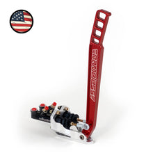 Load image into Gallery viewer, Nameless Performance Hydraulic Handbrake - Dual Master Cylinders - Long (18") Red Handle (NPHBDUAL-18-RED)