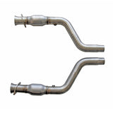 BBK 05-15 Dodge Challenger Charger Short Mid X Pipe w Catalytic Converters 2-3/4 For LT Headers (1796)