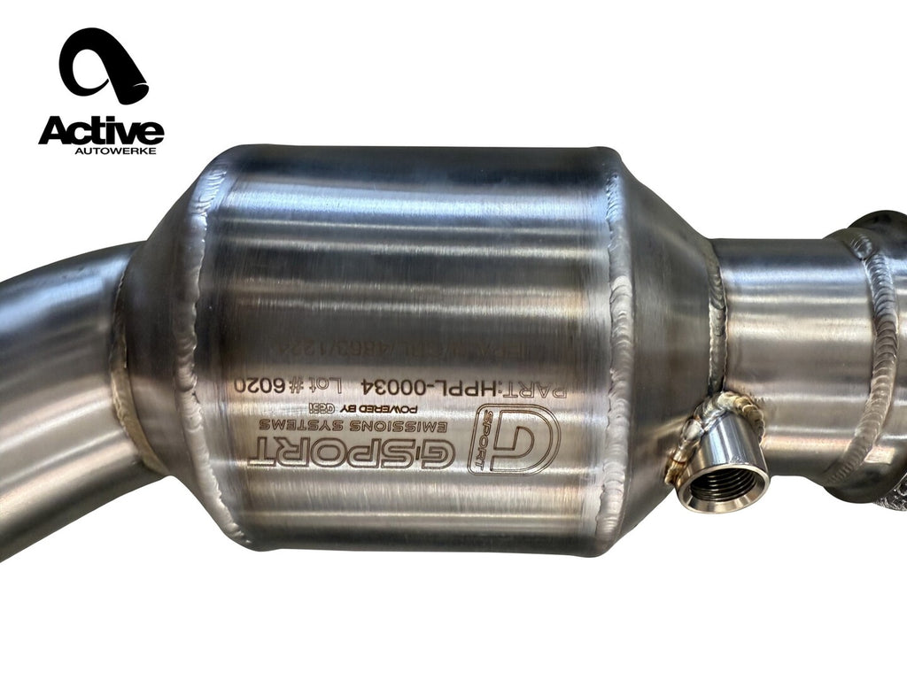 Active AutoWerke 2017–2020 Ford F-150 3.5L EcoBoost GESI EPA-Compliant Catted Downpipes (51-001)