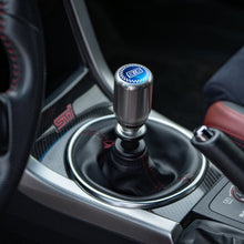 Load image into Gallery viewer, GrimmSpeed Limited Drop Shift Knob Cap Kit GS Checker Blue (1.1006.8.BLU)