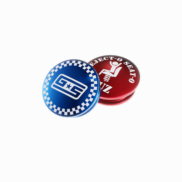 GrimmSpeed Limited Drop Shift Knob Cap Kit GS Checker Blue (1.1006.8.BLU)