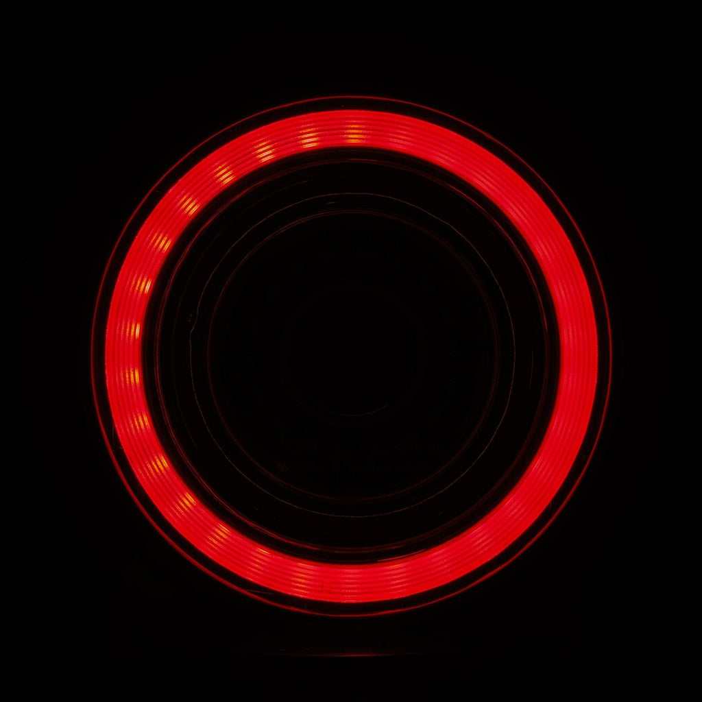 10-15 Ferrari 458 NOVA-Series Prismatic LED Tail Lights Red Smoke