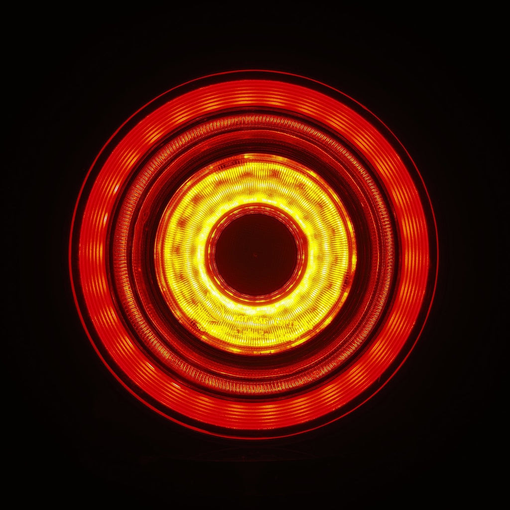 10-15 Ferrari 458 NOVA-Series Prismatic LED Tail Lights Red Smoke