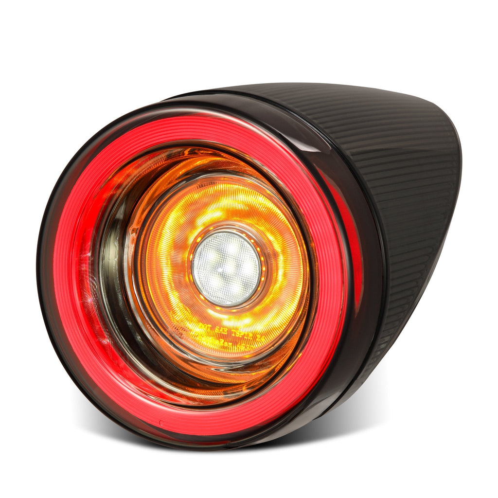 10-15 Ferrari 458 NOVA-Series Prismatic LED Tail Lights Smoke