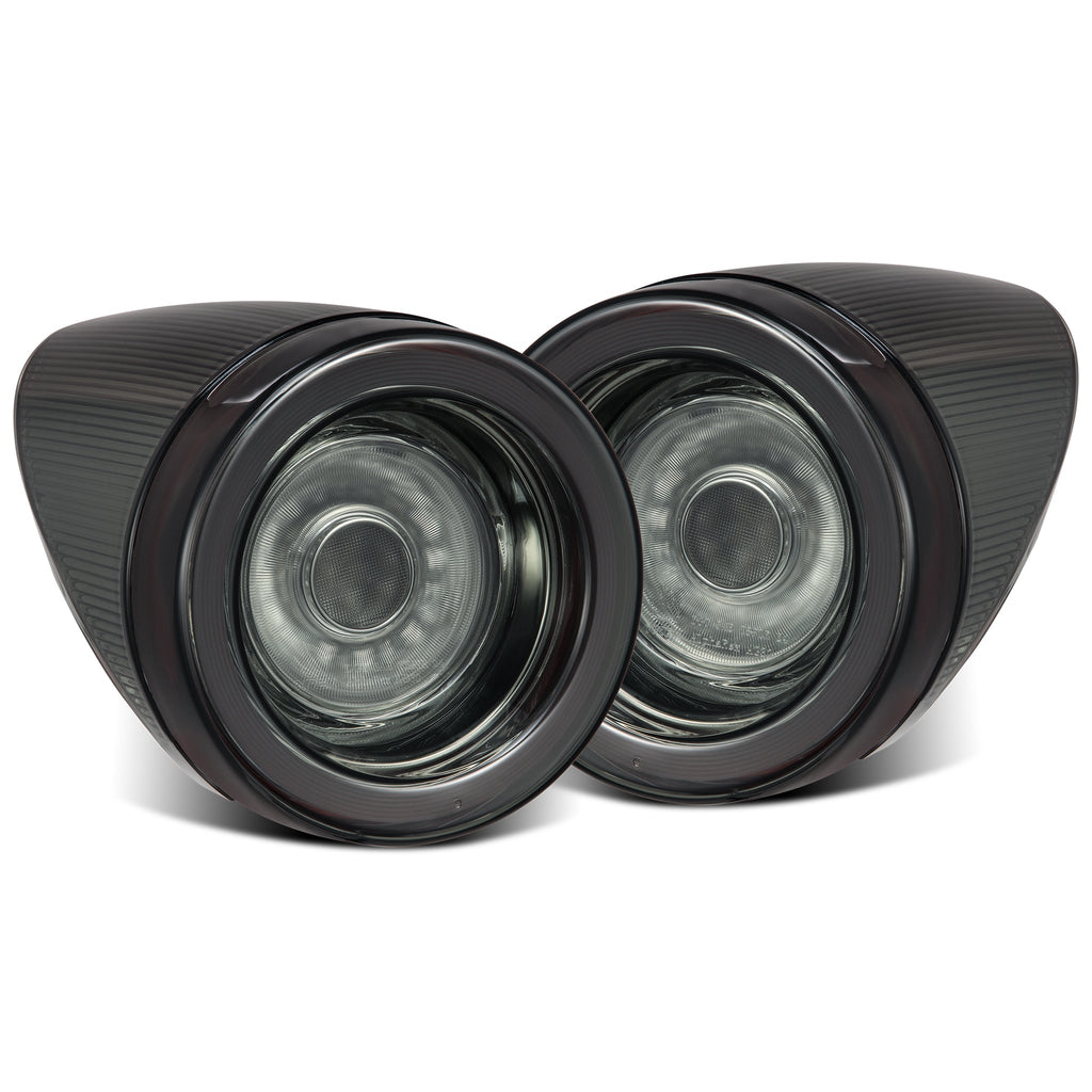 10-15 Ferrari 458 NOVA-Series Prismatic LED Tail Lights Smoke