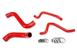 HPS Red Silicone Radiator + Heater Coolant Hose Kit for Subaru 2002 2003 WR (57-1809-RED)