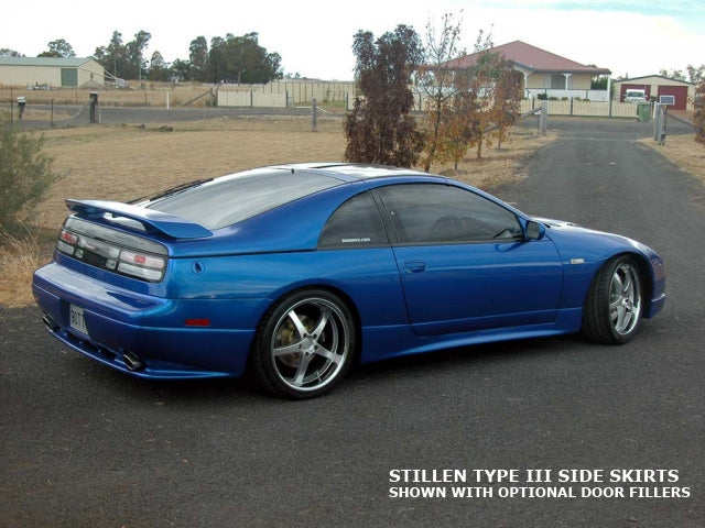 300ZX Z32 Type III Side Skirt Driver Side Unpainted For 90-96 Nissan 300ZX Z32 Stillen