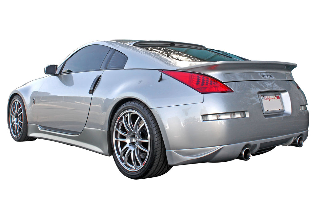 350Z Z33 4pc Body Kit Series 2 Skirts w/ Series 2 Front Fascia Unpainted For 03-08 Nissan 350Z Z33 Stillen