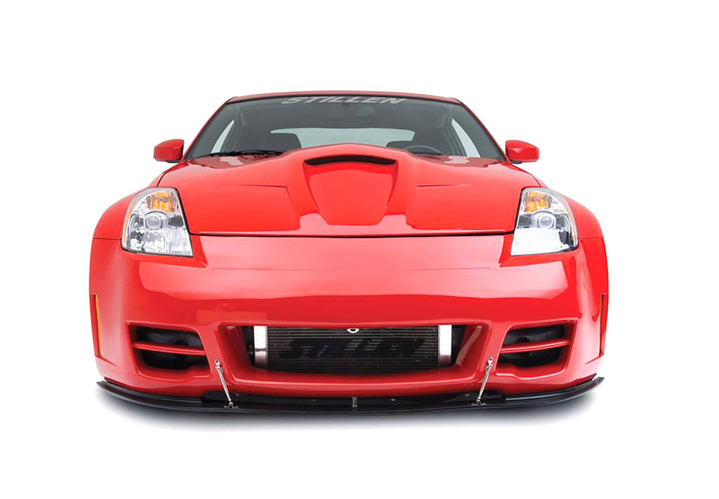 350Z Z33 4pc Body Kit Series 2 Skirts w/ Series 2 Front Fascia Unpainted For 03-08 Nissan 350Z Z33 Stillen