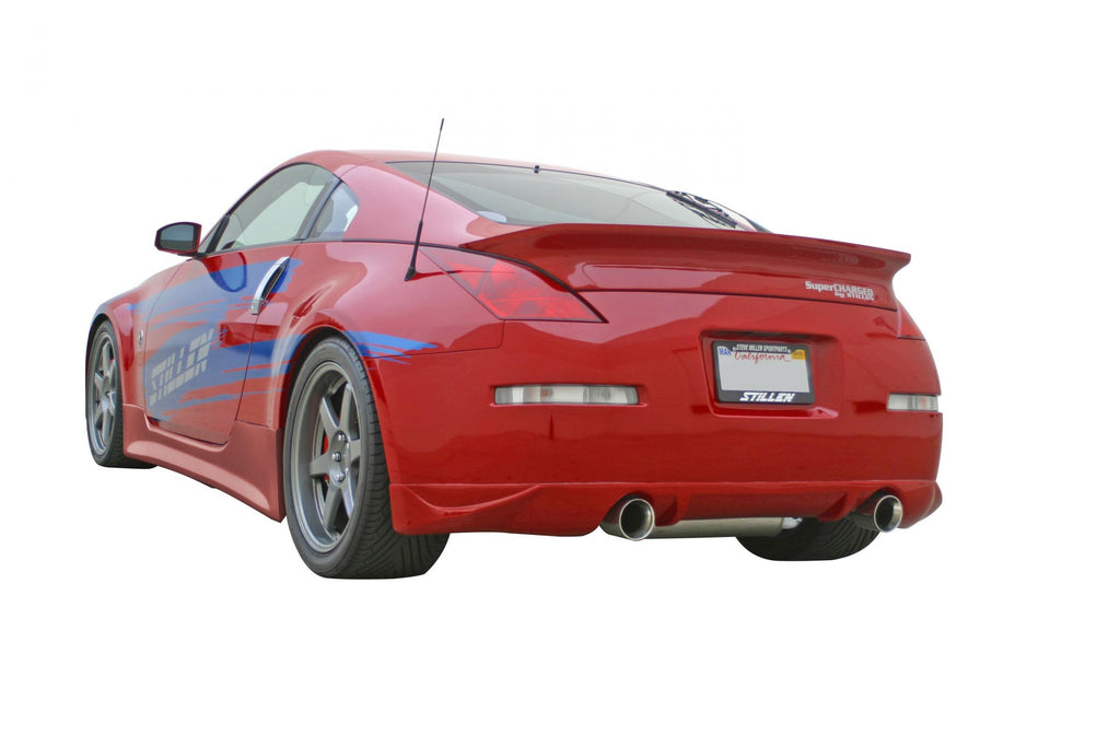 350Z Z33 4pc Body Kit Series 2 Skirts w/ Series 2 Front Fascia Unpainted For 03-08 Nissan 350Z Z33 Stillen