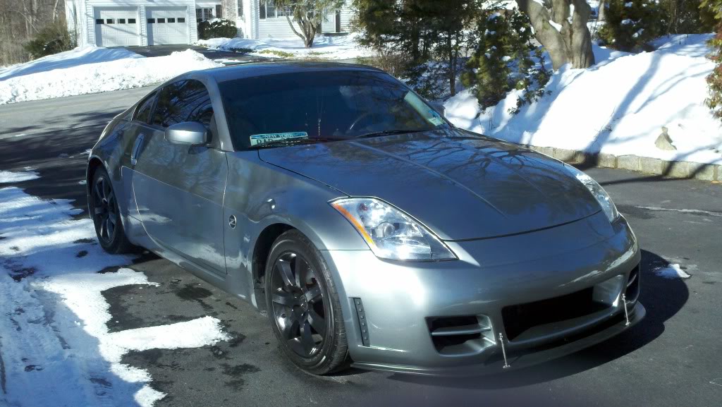 350Z Front Splitter Series 2 Fascia Only Painted For 03-08 Nissan 350Z Stillen