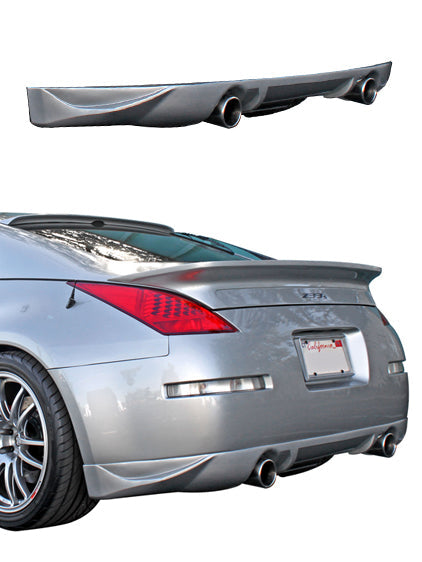 350Z Z33 Rear Valance Unpainted For 03-08 Nissan 350Z Stillen