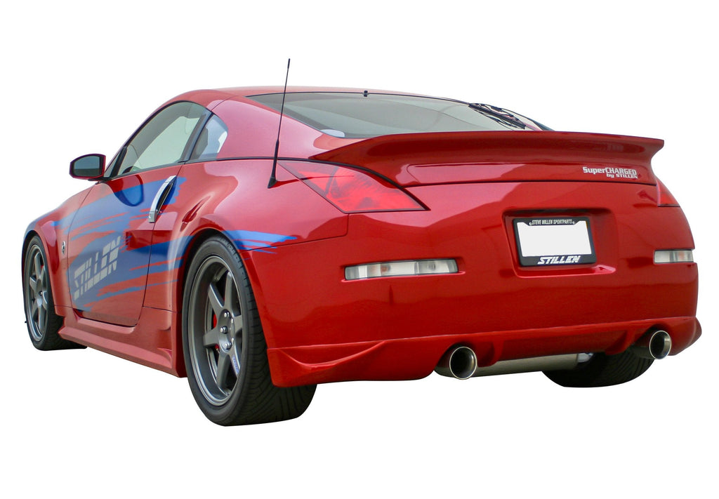 350Z Z33 Rear Valance Unpainted For 03-08 Nissan 350Z Stillen