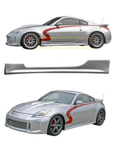 Load image into Gallery viewer, 350Z Series 2 Side Skirt Driver Side Unpainted For 03-09 Nissan 350Z Stillen