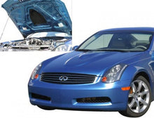 Load image into Gallery viewer, Infiniti G35 Coupe Power Hood Fiberglass Unpainted For 03-07 Infiniti G35 Coupe Stillen