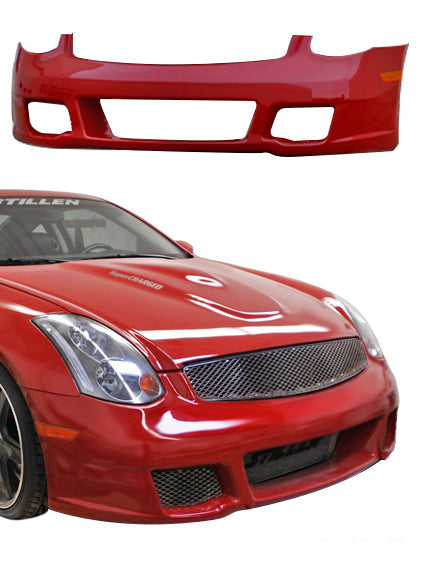 Infiniti G35 Coupe Front Bumper Fascia Unpainted For 03-07 Infiniti G35 Coupe Stillen