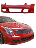 Stillen 2003-2007 Infiniti G35 Coupe - Front Bumper Fascia - 1036009