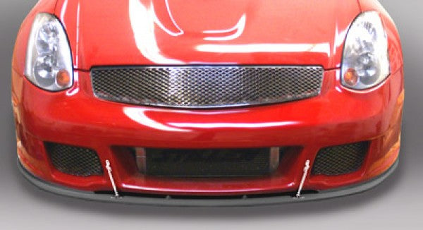 Infiniti G35 Coupe Splitter Series 2 Fascia Painted For 03-07 Infiniti G35 Coupe Stillen