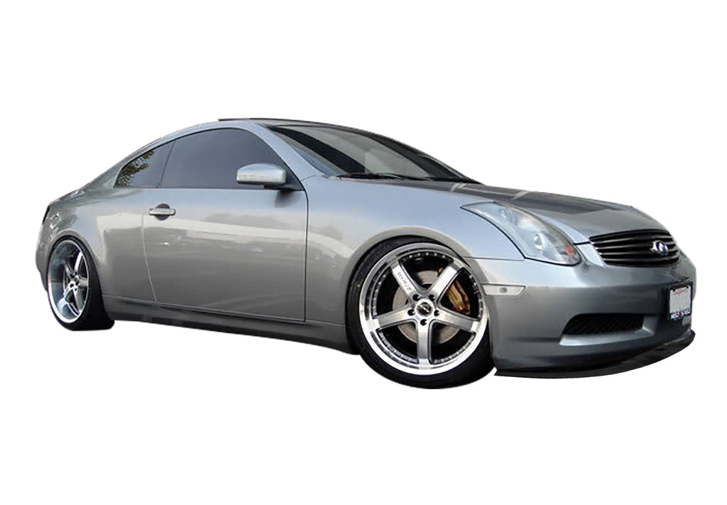 Infiniti G35 Coupe Splitter OEM Non-Sport Fascia Painted For 03-07 Infiniti G35 Coupe Stillen