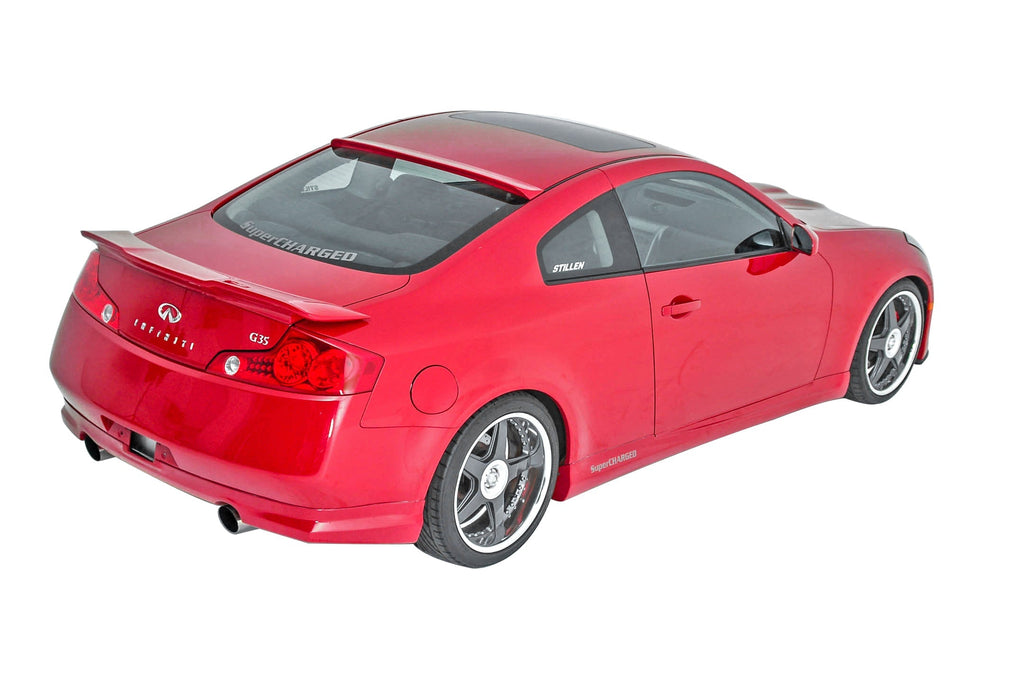 Infiniti G35 Roof Spoiler Matte Black For 03-07 Infiniti G35 Coupe Stillen