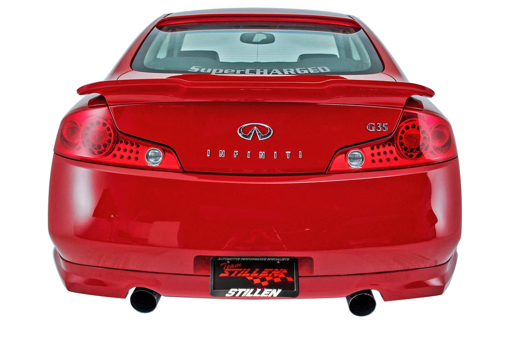 Infiniti G35 Roof Spoiler Matte Black For 03-07 Infiniti G35 Coupe Stillen