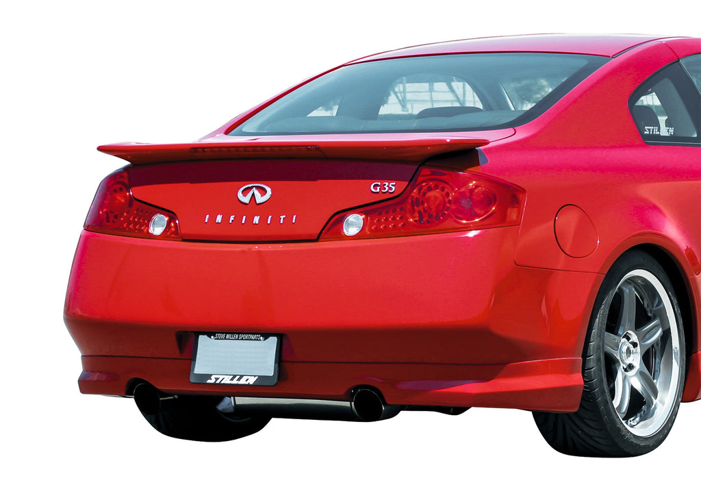 Infiniti G35 Rear Valance Unpainted For 03-07 Infiniti G35 Coupe Stillen