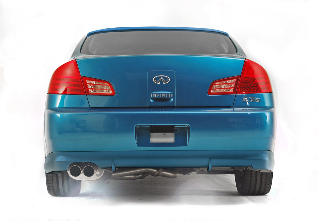 Infiniti G35 Sedan Rear Valance Unpainted for 03-04 Infiniti G35 Sedan Stillen