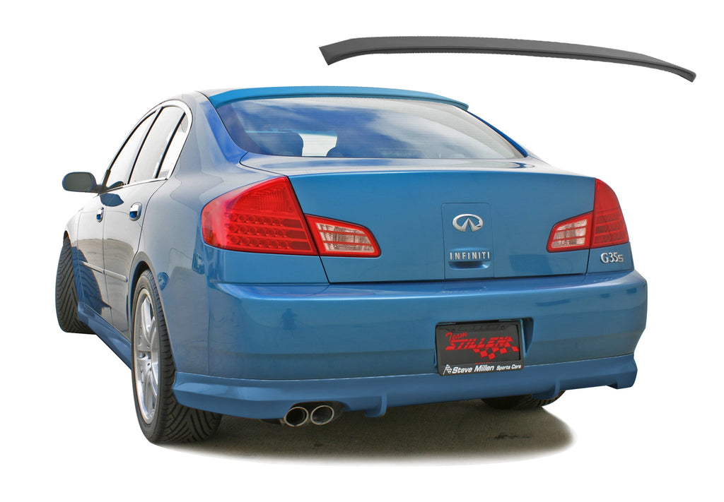 Infiniti G35 Sedan Roof Spoiler Unpainted For 03-06 Infiniti G35 Sedan Stillen