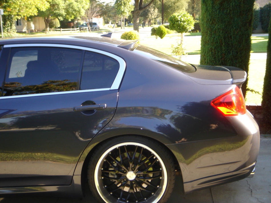 Infinti G35 Sedan Roof Wing Matte Black For 07-08 Infinti G35 Sedan Stillen