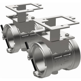 MagnaFlow 2018 Ford Mustang V8-5.0LGAS Exhaust Acc - 2.5in ID/OD - 304SS - Integrated V-Band Flanges (10805)